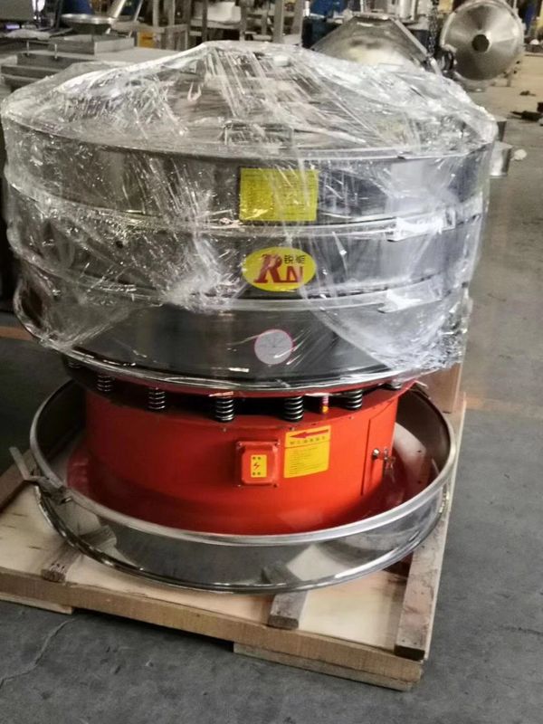 4臺1200型超聲波旋振篩發往山東